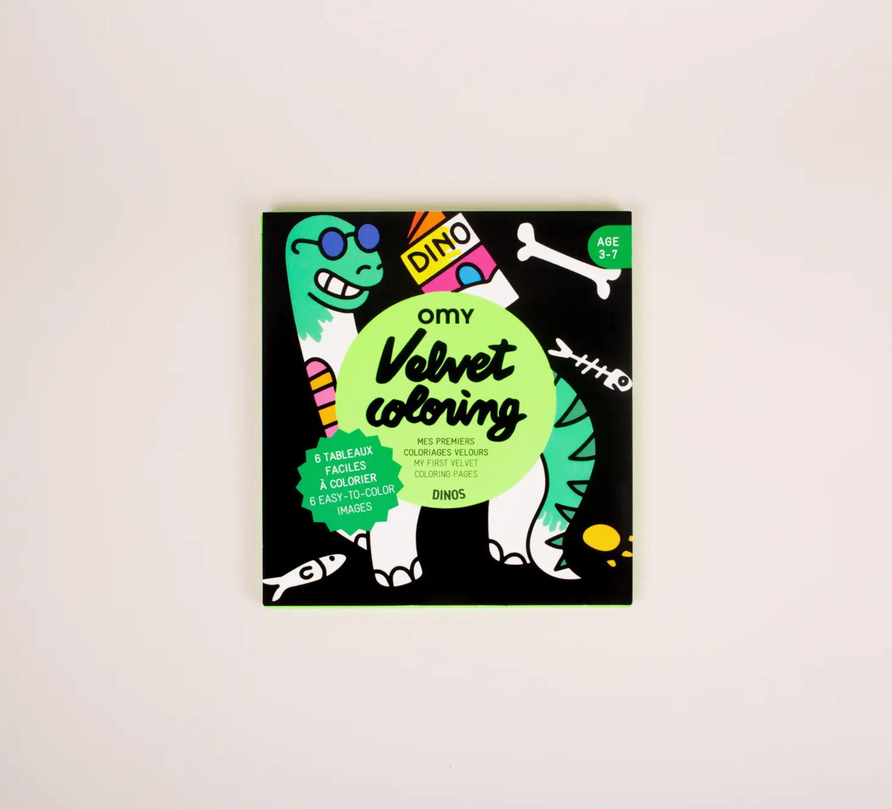 Velvet Coloring - Dino – My Little Artist